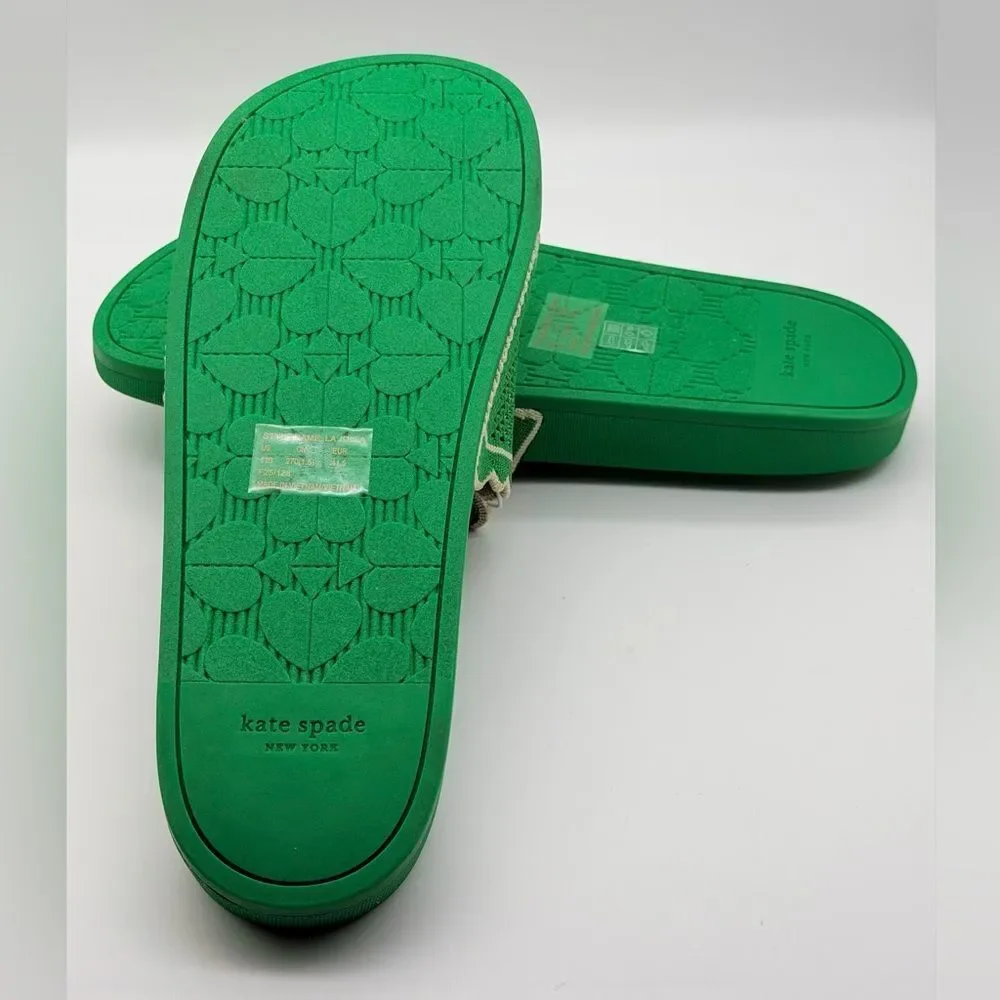 NWT Kate Spade La Jolla Green Sandals Size 11B